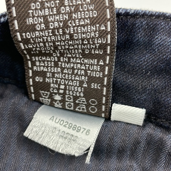 7 For All Mankind Jiselle Slim Flare Jeans Dark wash size 26 - Picture 6 of 14